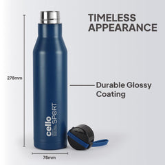 Maestro Thermosteel Flask Blue / 750ml