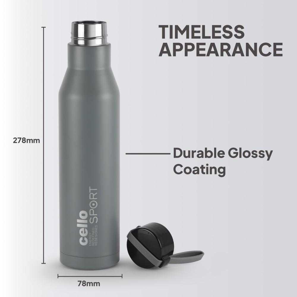 Maestro Thermosteel Flask Grey / 750ml