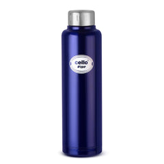 Vigo Flask, Vacusteel Water Bottle, 750ml Blue / 750ml / 1 Piece