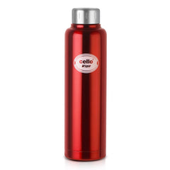 Vigo Flask, Vacusteel Water Bottle, 750ml Red / 750ml / 1 Piece