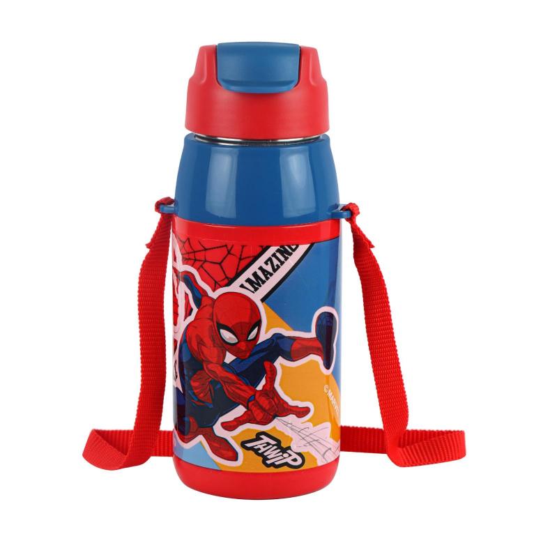 Puro Hydra Kid 400 Cold Insulated Water Bottle, 400ml Red / 400ml / Spiderman