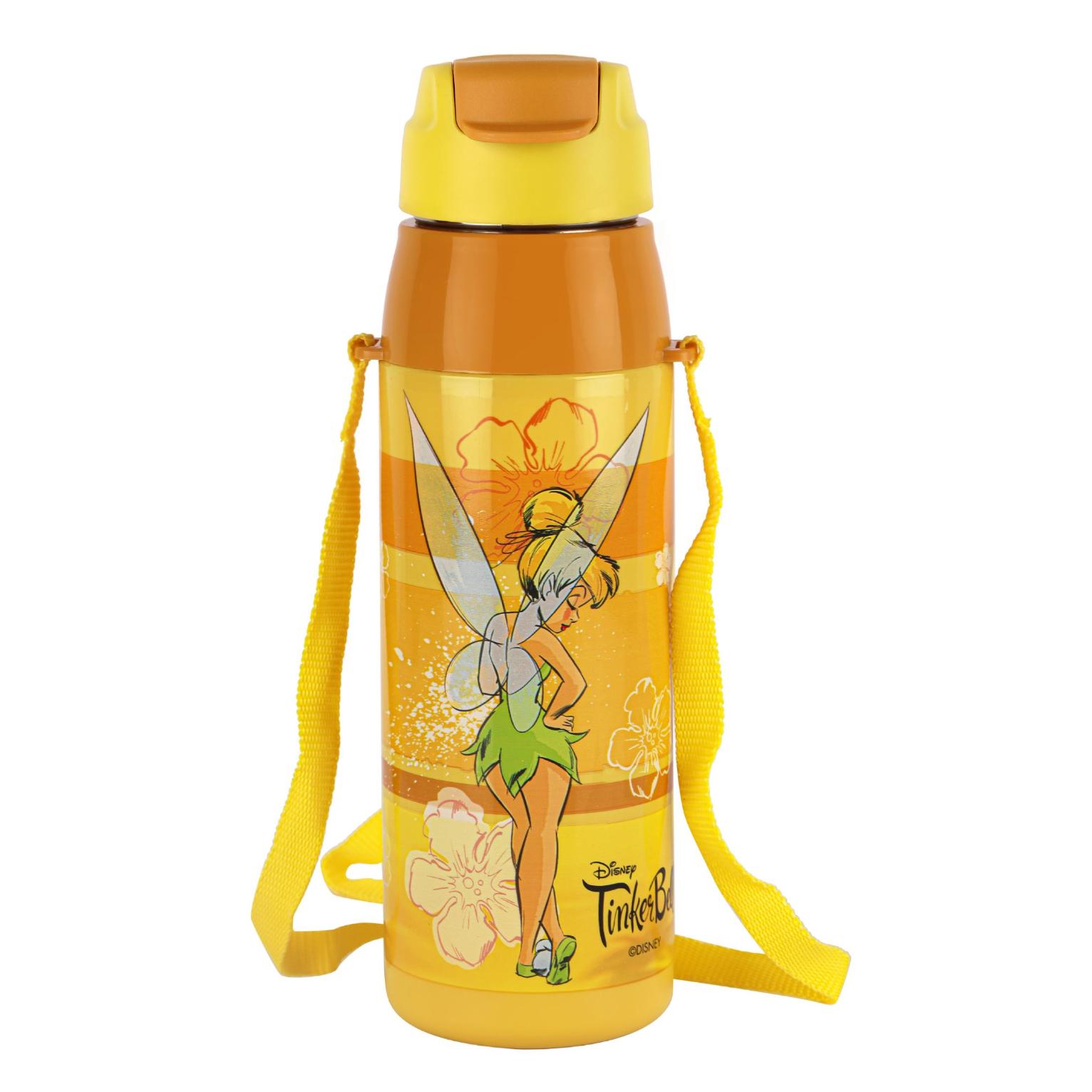 Puro Hydra Kid 600 Cold Insulated Water Bottle, 600ml Yellow / 600ml / Tinker Bell