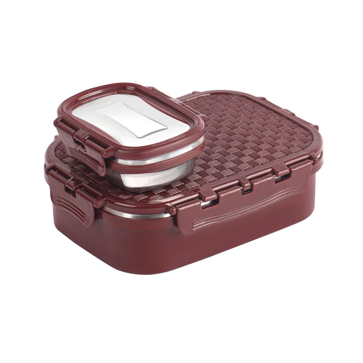 Maroon|Matrix Insulated Lunch Box, Medium / Medium