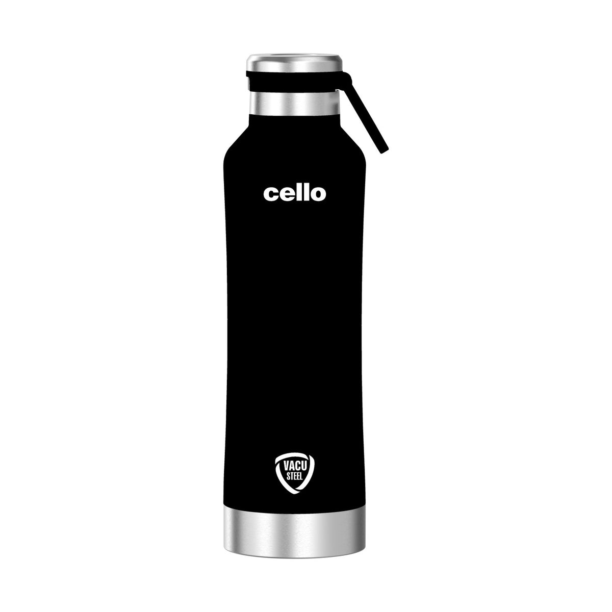 Duro One Touch Flask, Vacusteel Water Bottle 1000ml Black / 1000ml