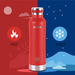 Duro One Touch Flask, Vacusteel Water Bottle / 800ml