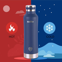 Duro One Touch Flask, Vacusteel Water Bottle 800ml / 800ml