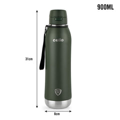 Duro Ace Flask, Vacusteel Water Bottle / 900ml