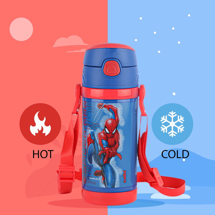 Cello Kids water bottle superhero water bottle for school