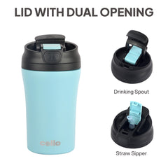 Duro Coffee Mate Vacum Insulated Travel Mug Blue / 550ml