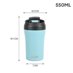 Duro Coffee Mate Vacum Insulated Travel Mug Blue / 550ml