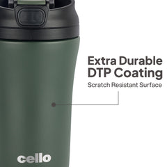 Duro Coffee Mate Vacum Insulated Travel Mug Green / 550ml