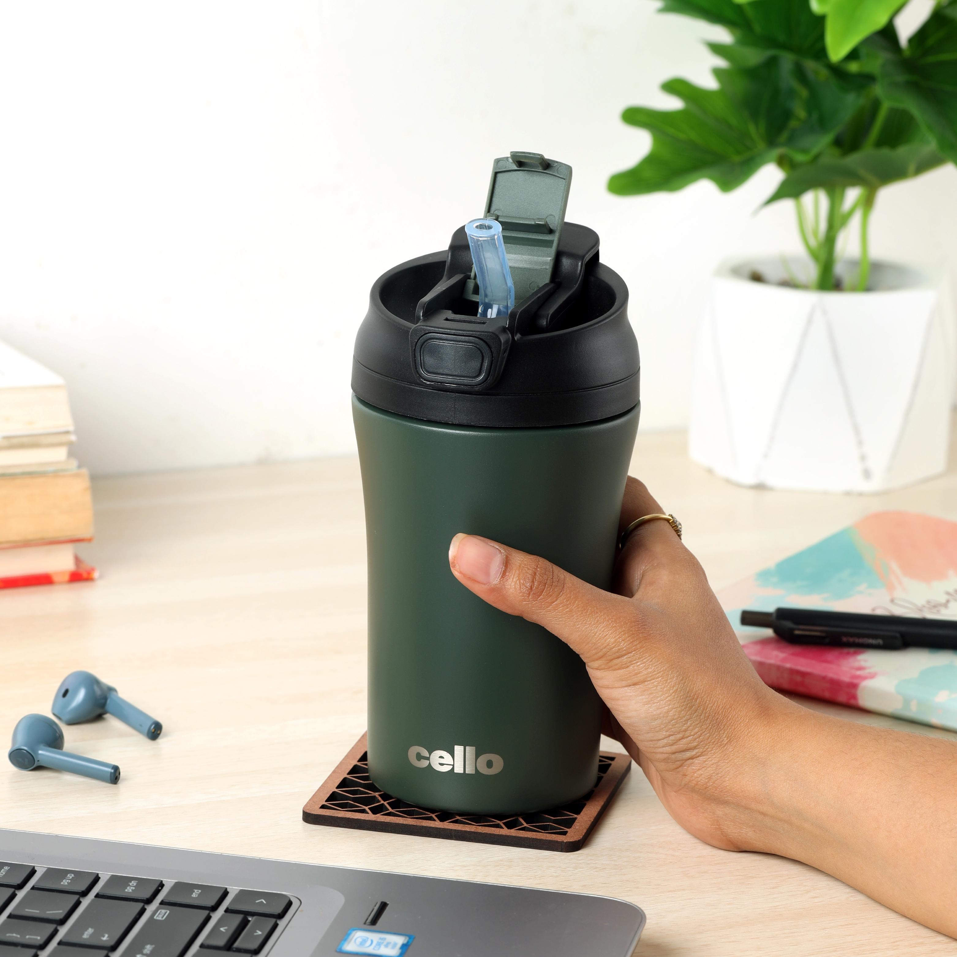 Duro Coffee Mate Vacum Insulated Travel Mug Green / 550ml