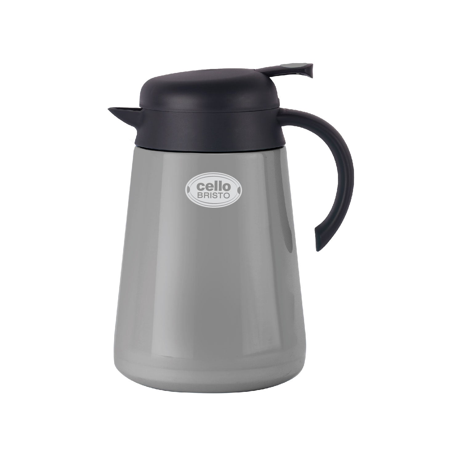 Bristo Double Walled Vacuum Insulated Carafe, 1250ml Grey / 1250ml / 1 Piece