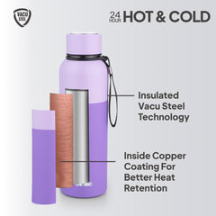 Neo Kent Flask, Vacusteel Water Bottle Lavender Purple / 750ml