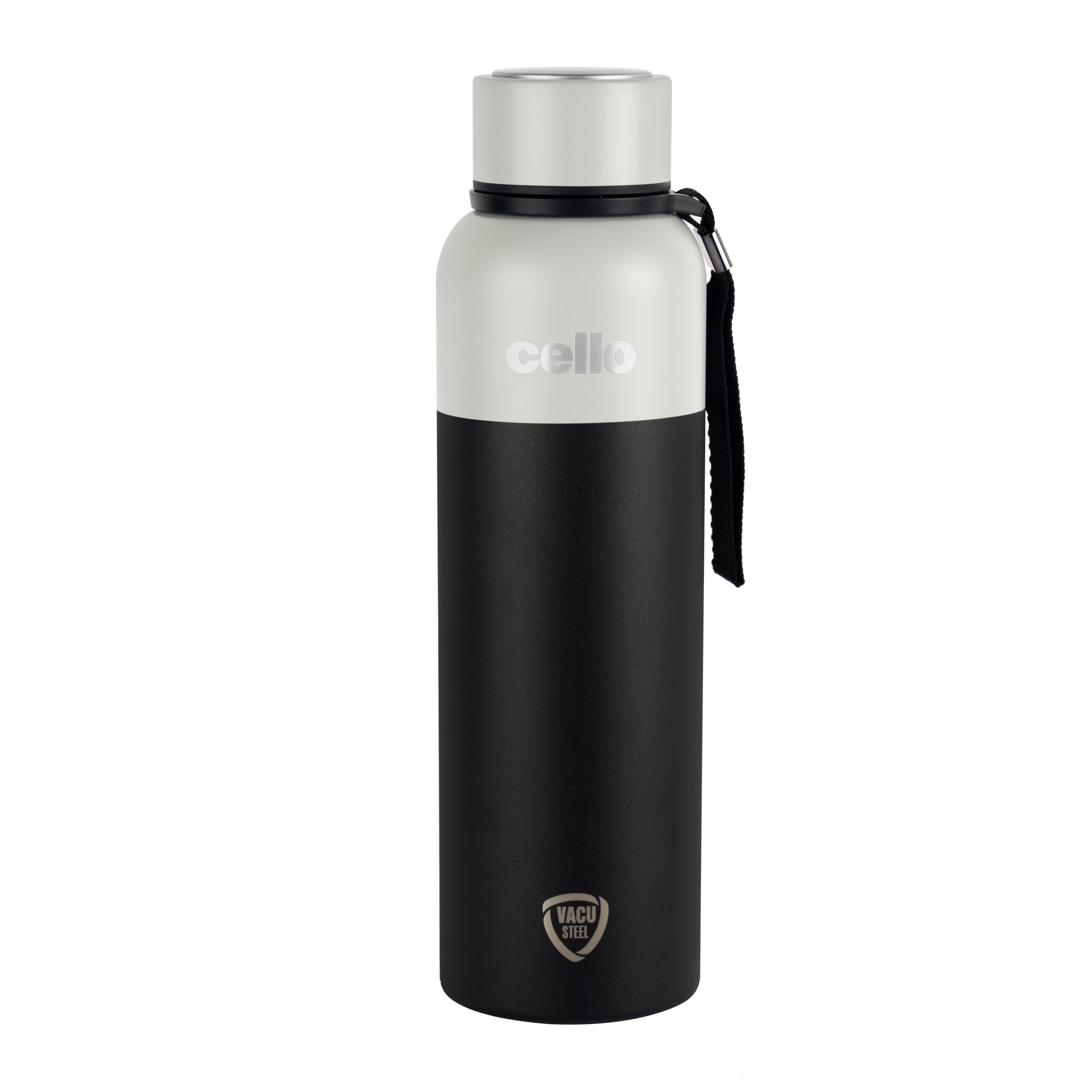 Neo Kent Flask, Vacusteel Water Bottle, 750ml Black / 750ml