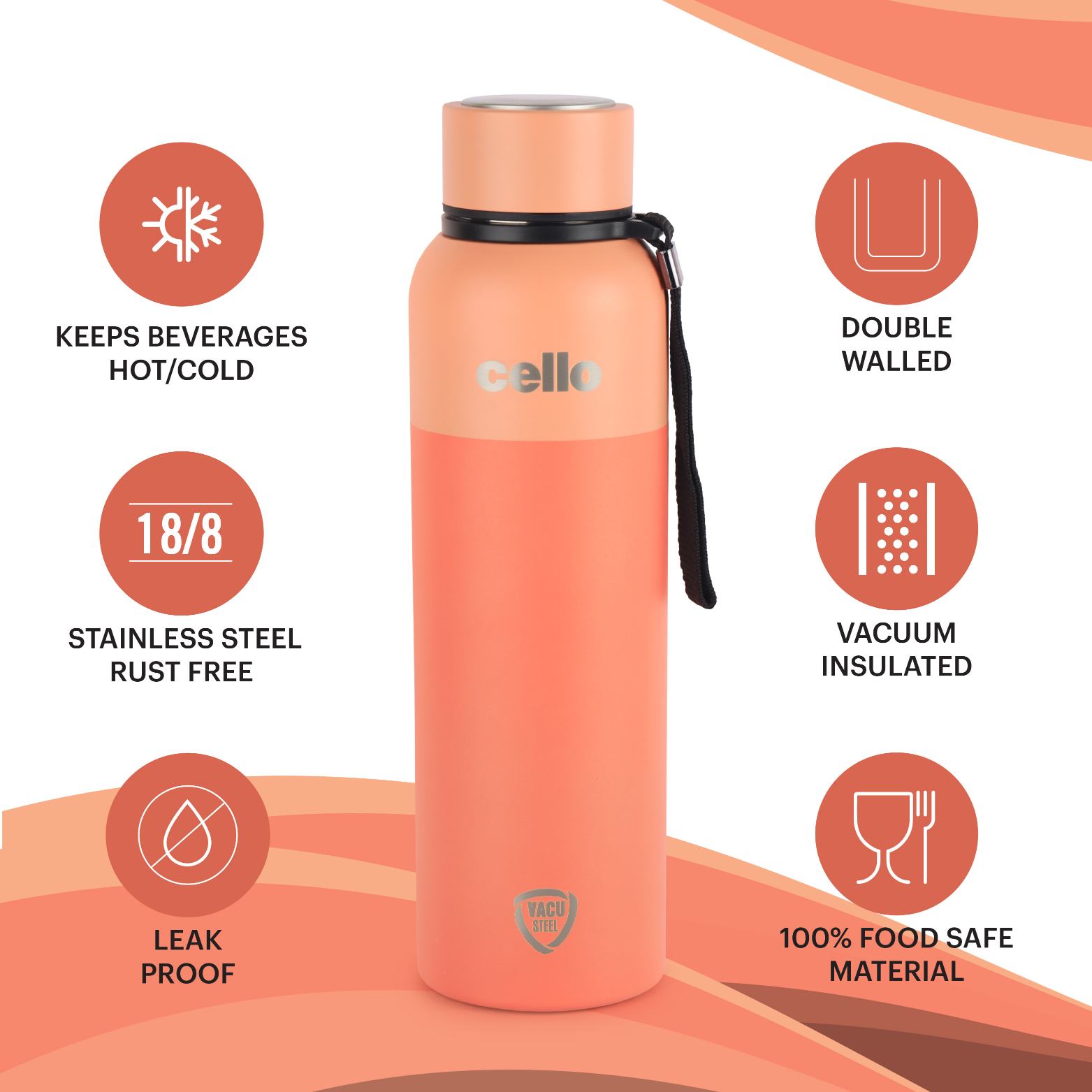 Neo Kent Flask, Vacusteel Water Bottle / 750ml