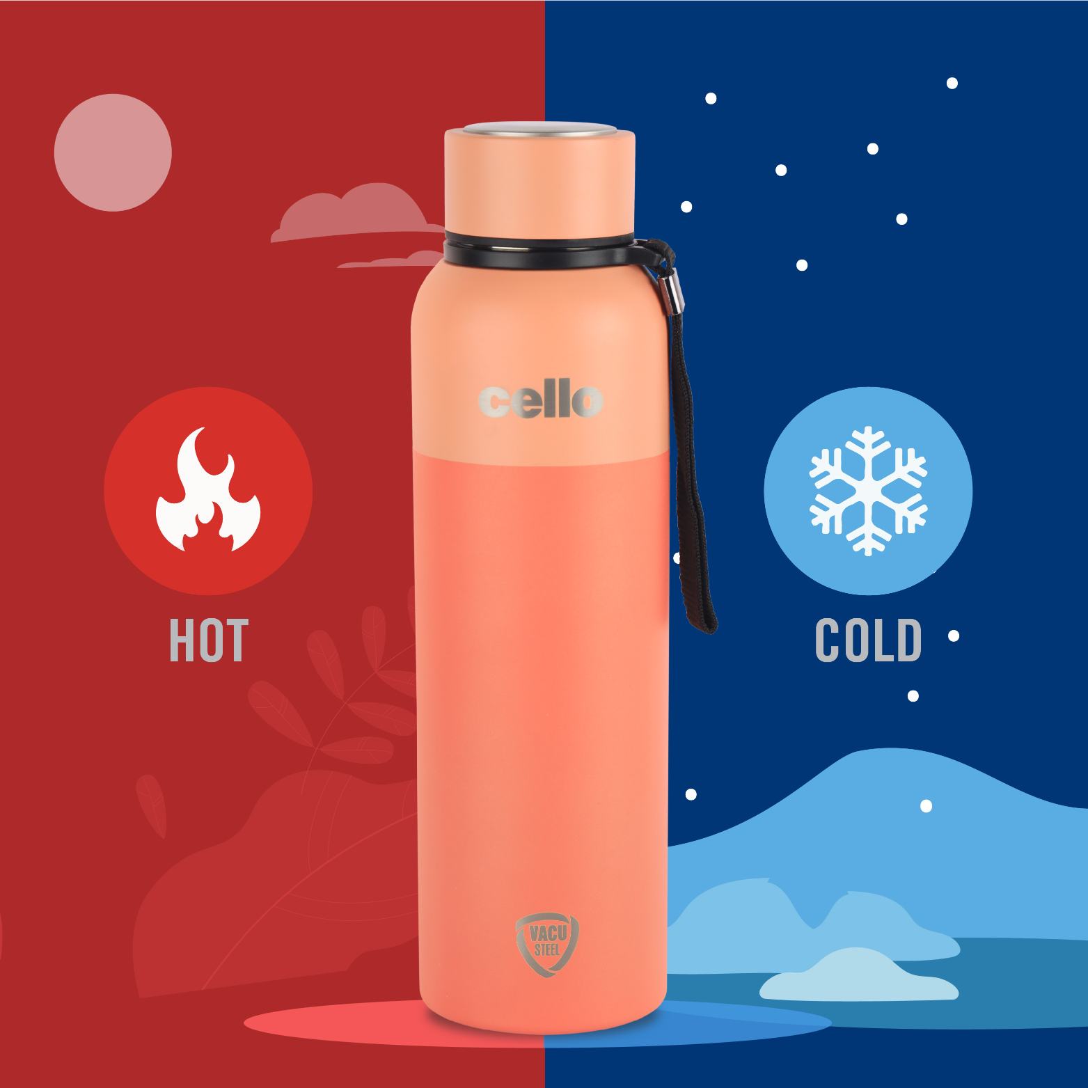 Neo Kent Flask, Vacusteel Water Bottle / 750ml