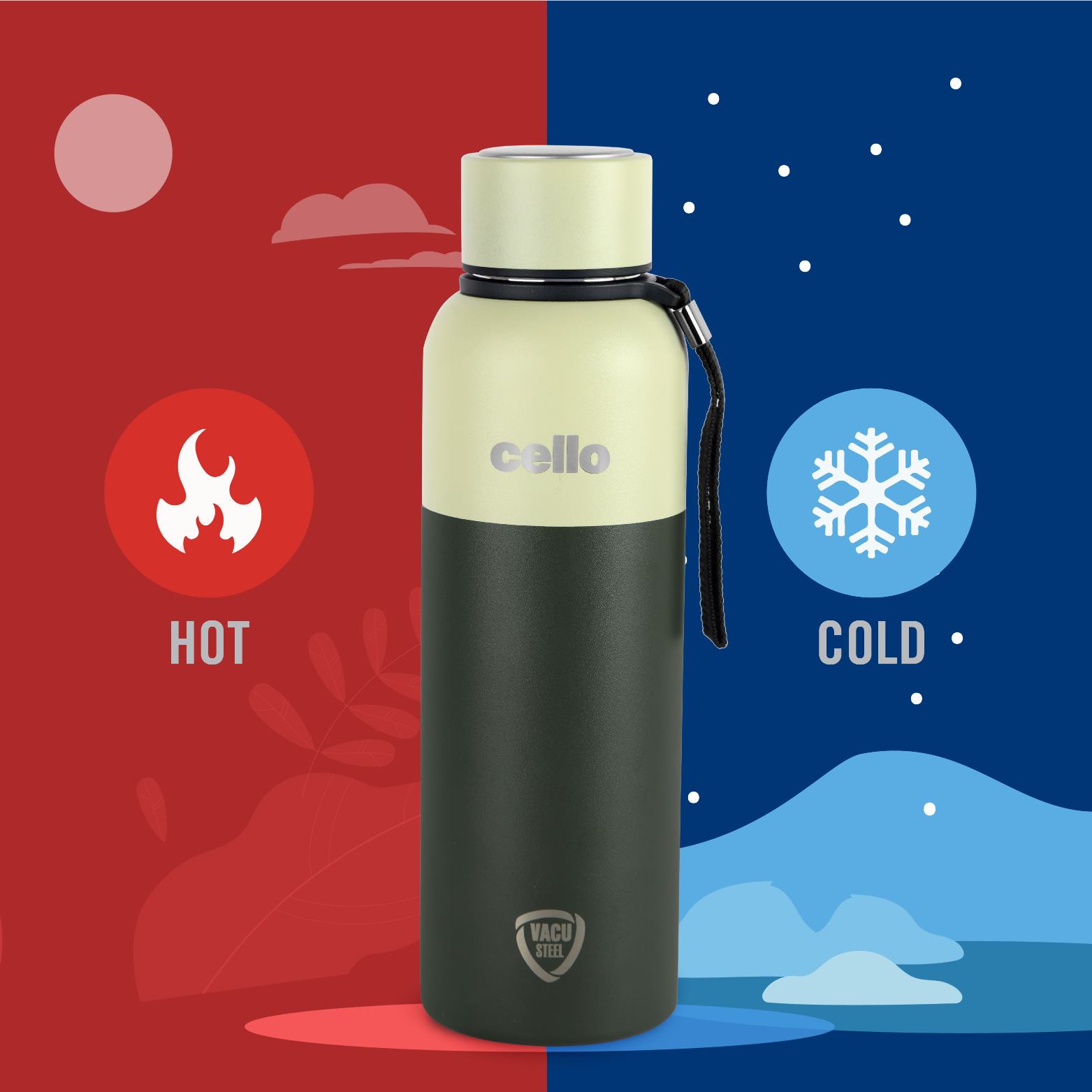 Neo Kent Flask, Vacusteel Water Bottle / 750ml