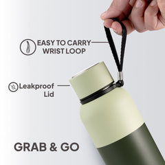 Neo Kent Flask, Vacusteel Water Bottle Dark Green / 750ml