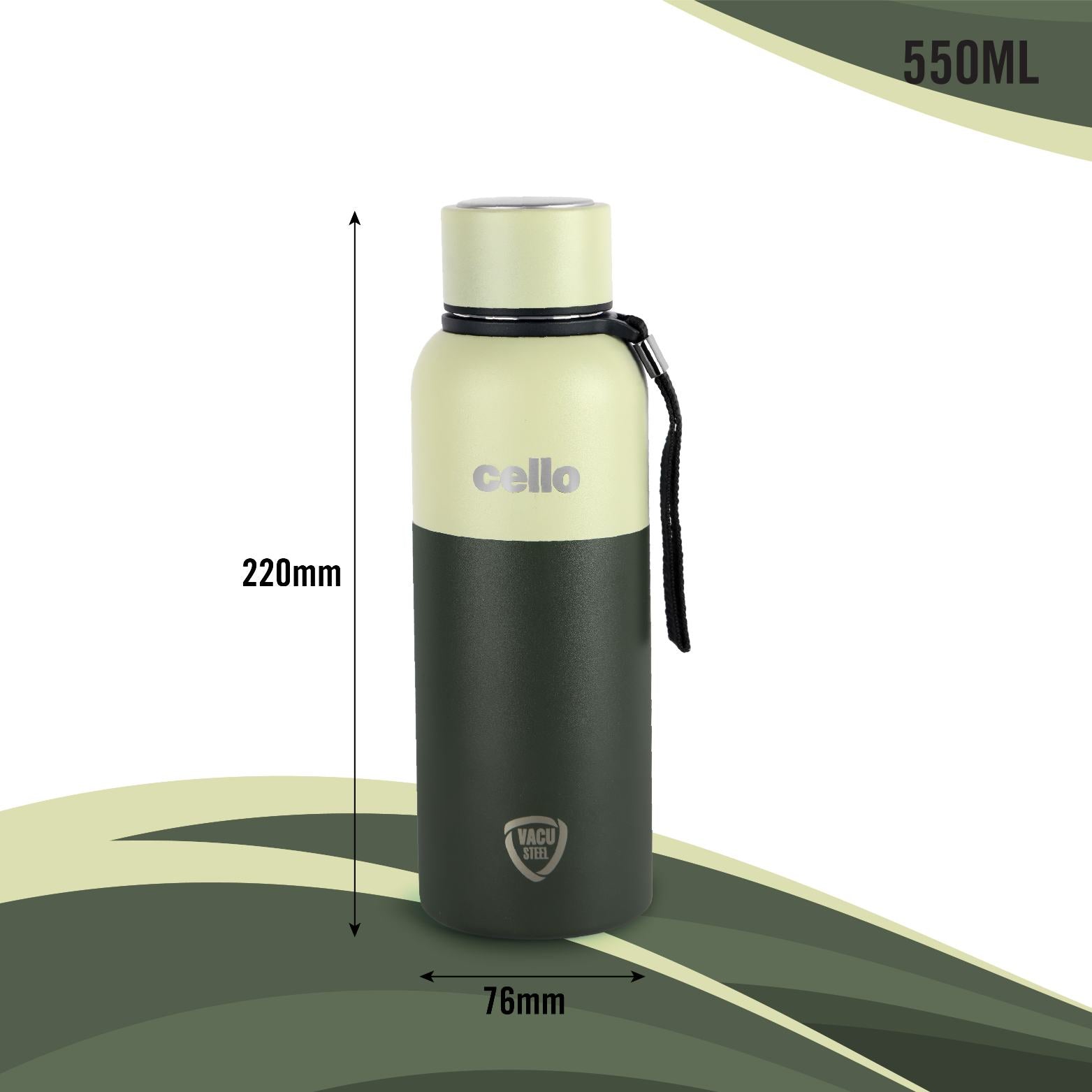 Neo Kent Flask, Vacusteel Water Bottle / 550ml