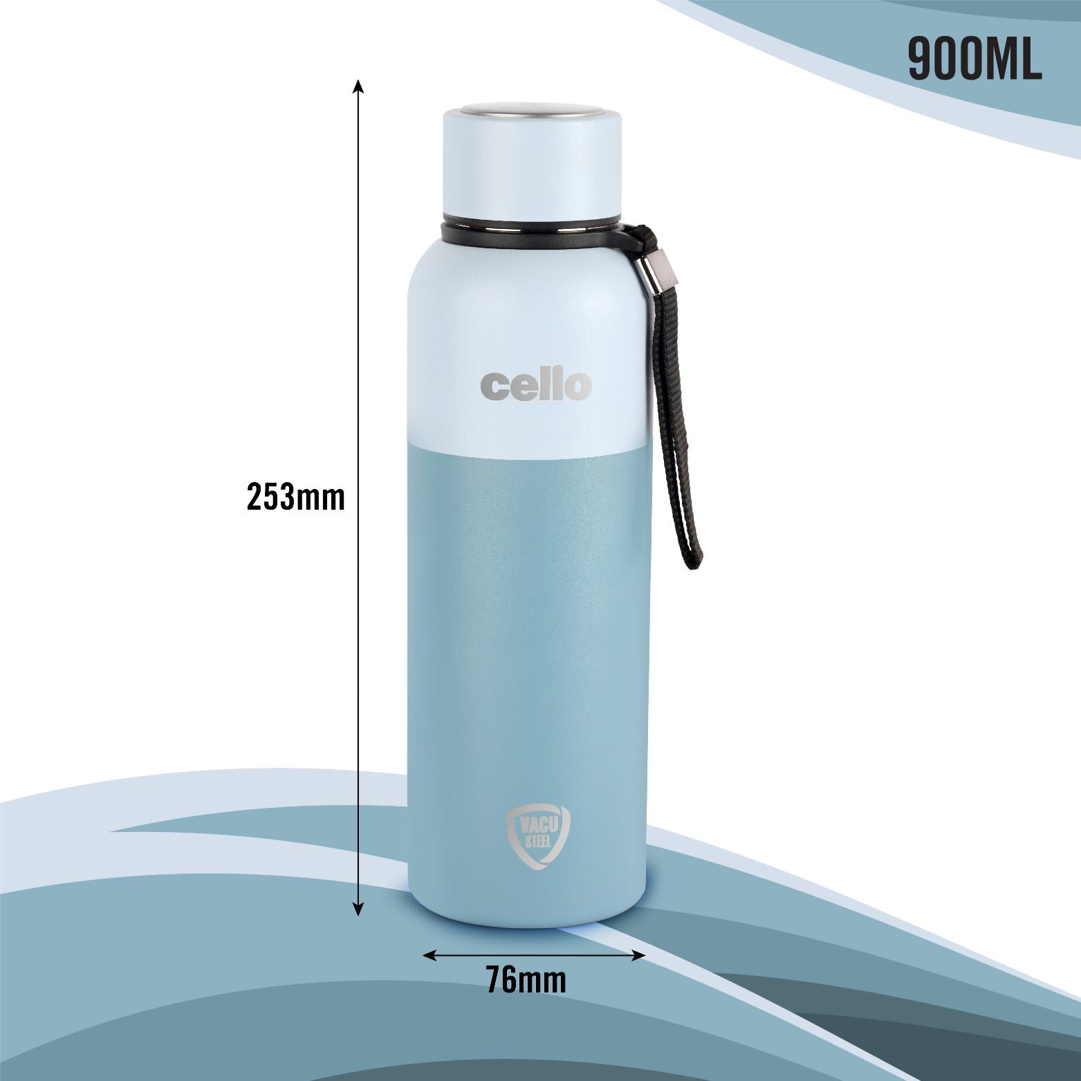 Neo Kent Flask, Vacusteel Water Bottle / 900ml