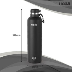 Duro Hector Flask, Vacusteel Water Bottle / 1100ml