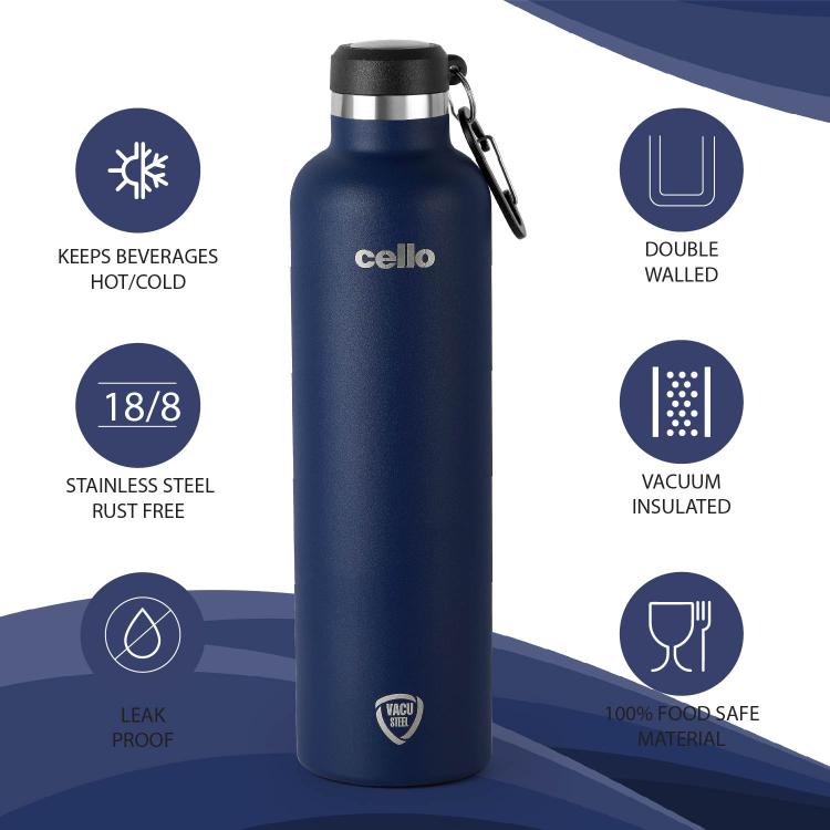 Duro Hector Flask, Vacusteel Water Bottle / 1100ml