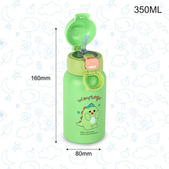 Babybop Hot & Cold Stainless Steel Kids Water Bottle, 500ml Green / 500ml