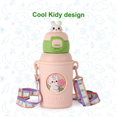 Babybop Hot & Cold Stainless Steel Kids Water Bottle, 500ml / 500ml