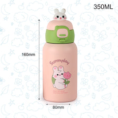 Babybop Hot & Cold Stainless Steel Kids Water Bottle, 500ml / 500ml