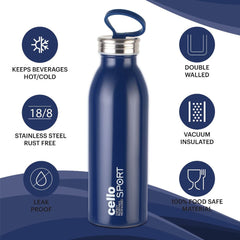 Nios Flask, Vacusteel Water Bottle / 500ml