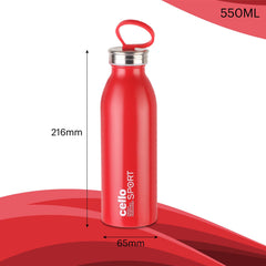 Nios Flask, Vacusteel Water Bottle, 500ml / 500ml