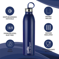 Nios Flask, Vacusteel Water Bottle / 900ml