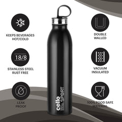 Nios Flask, Vacusteel Water Bottle / 900ml