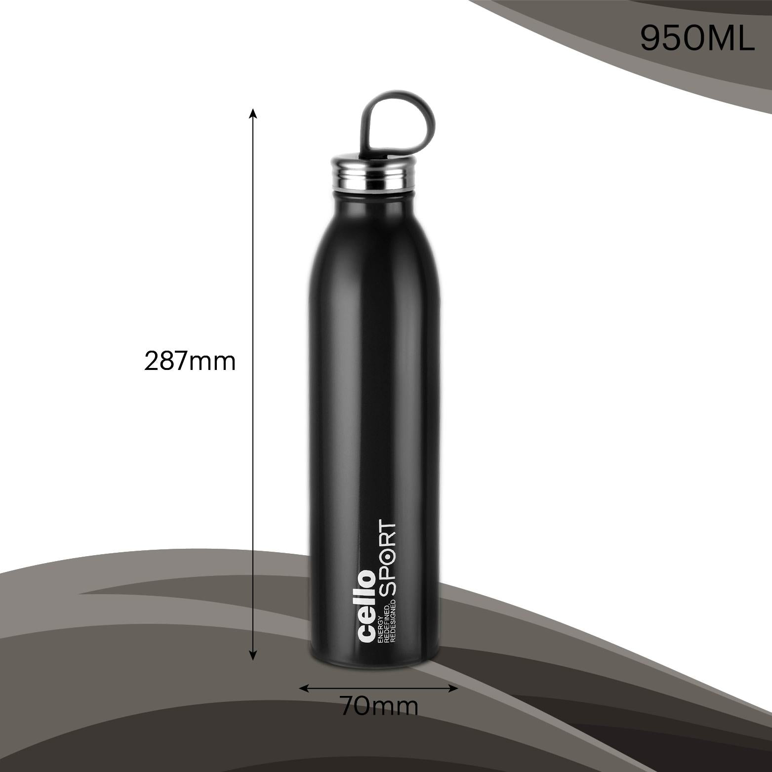 Nios Flask, Vacusteel Water Bottle / 900ml