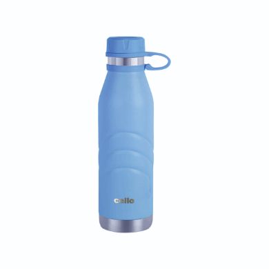 Duro Crown Flask, Vacusteel Water Bottle, 500ml Blue / 500ml / 1 Piece