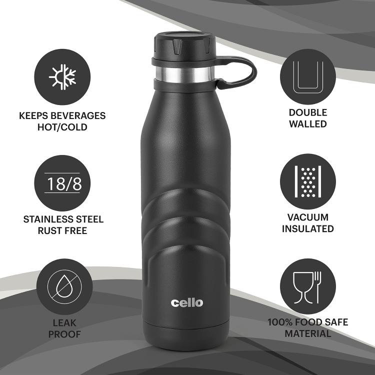 Duro Crown Flask, Vacusteel Water Bottle, 750ml / 750ml