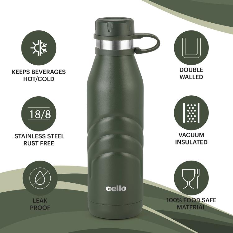 Duro Crown Flask, Vacusteel Water Bottle, 750ml / 750ml