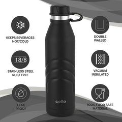 Duro Crown Flask, Vacusteel Water Bottle / 1000ml