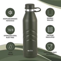 Duro Crown Flask, Vacusteel Water Bottle / 1000ml