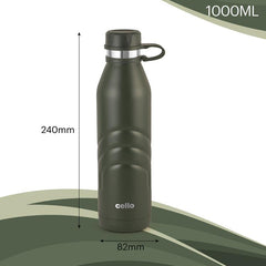 Duro Crown Flask, Vacusteel Water Bottle / 1000ml