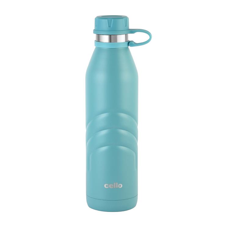 Duro Crown Flask, Vacusteel Water Bottle, 1000ml Sky Blue / 1000ml / 1 Piece