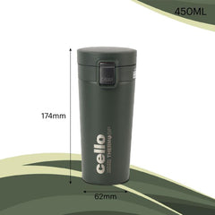 Duro CafÃƒÂ© Flask, Insulated Coffee Mug, 450ml / 450ml