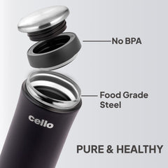 Duro My Cup Vacum Insulated Travel Mug Black / 500ml