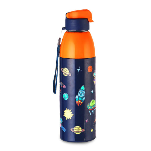 Uranus 3D Design Insulated Kids Water Bottle, 600ml Cosmic Explorer