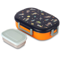 Apollo  3D Design Insulated Kids Lunch Box, 700ml Cosmic Explorer