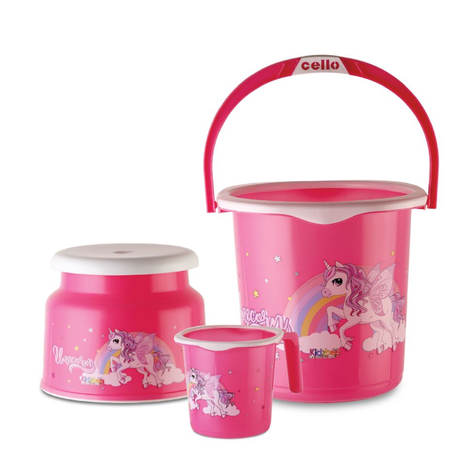 Splash 3 Pieces Kids Bathroom Set Unicorn