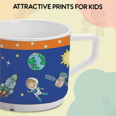 Cosmic Explorer  Kids Melamine Meal, Set of 5 Trioplate