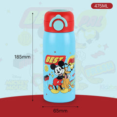 Gulp 3D Touch & Feel Designs Web Warriors One Click Push Thermosteel Flask, 475 ml Best Pals