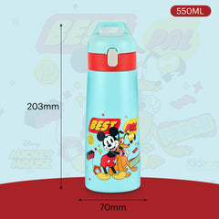 Giggle 3D Touch & Feel Designs Web Warriors, Sipper Thermosteel Flask, 550 ml Best Pals